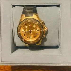 Michele | Accessories | Michele Rose Goldblack Rubber Band  display picture 1